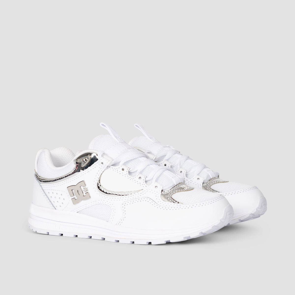 DC Kalis Lite Shoes - White/Silver - Womens