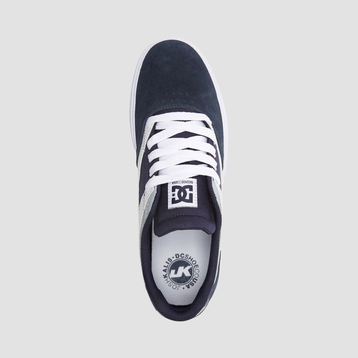 DC Kalis Vulc Shoes - DC Navy/White