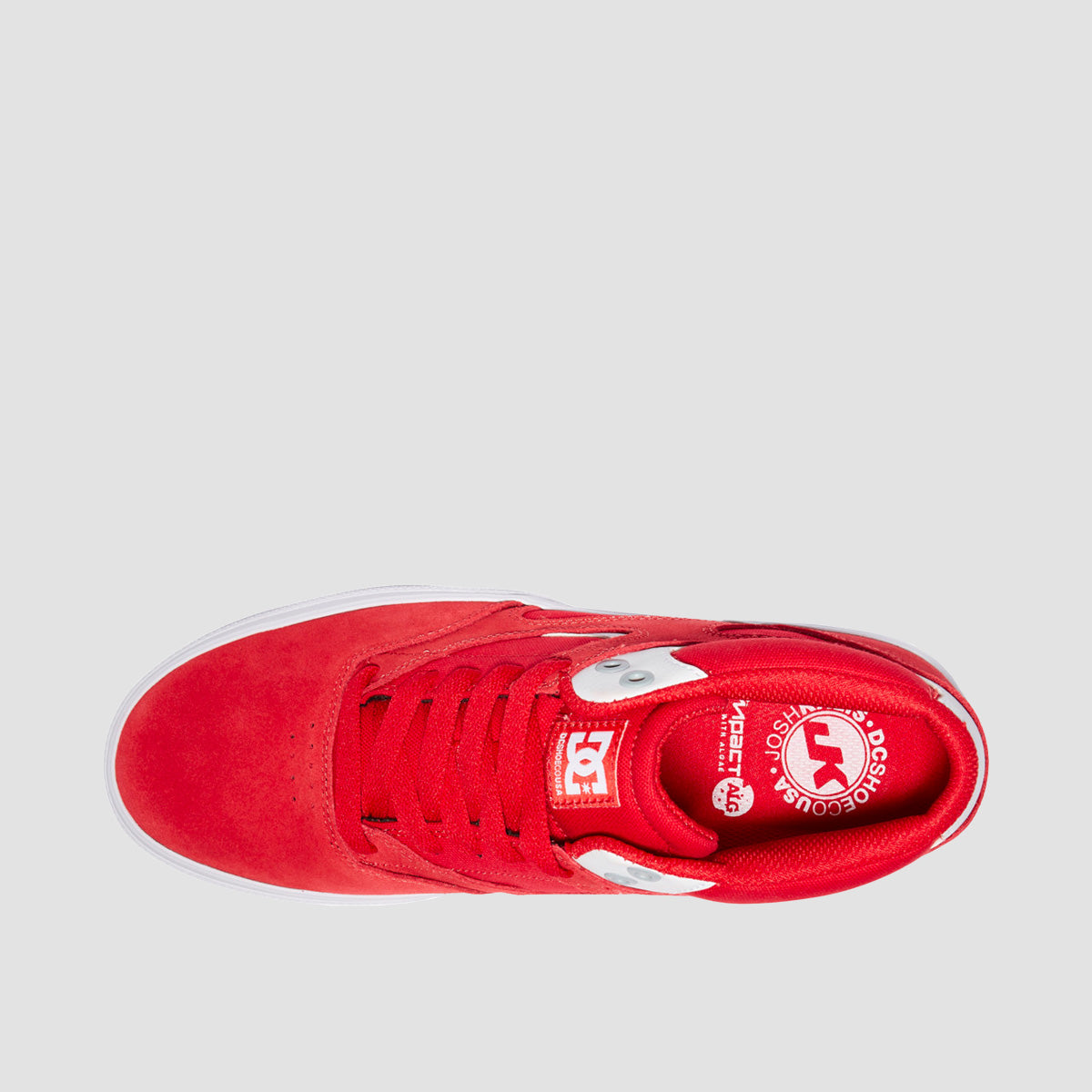 DC Kalis Vulc Mid S Shoes - Athletic Red