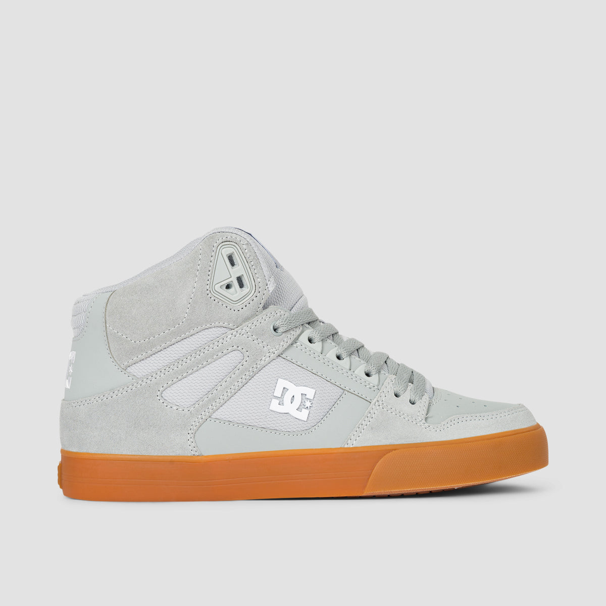 DC Pure High-Top WC Shoes - Grey/Gum