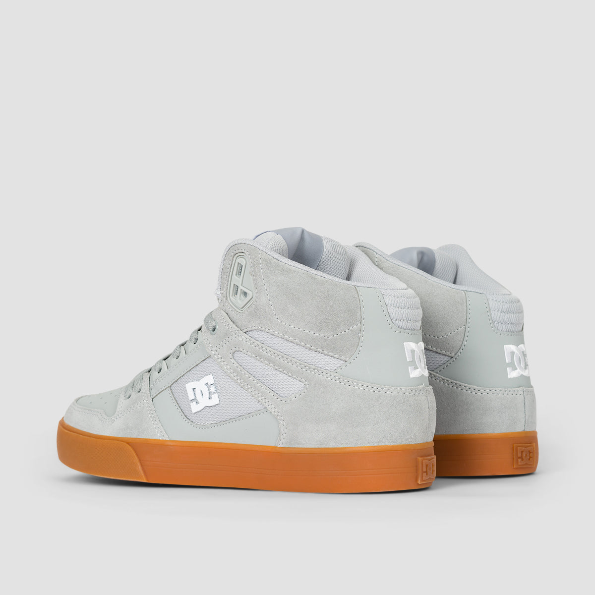 DC Pure High-Top WC Shoes - Grey/Gum