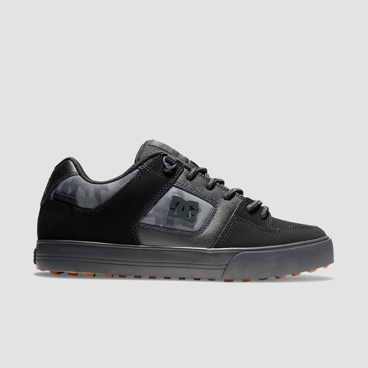 DC Pure WNT Shoes - Black/Camo Print