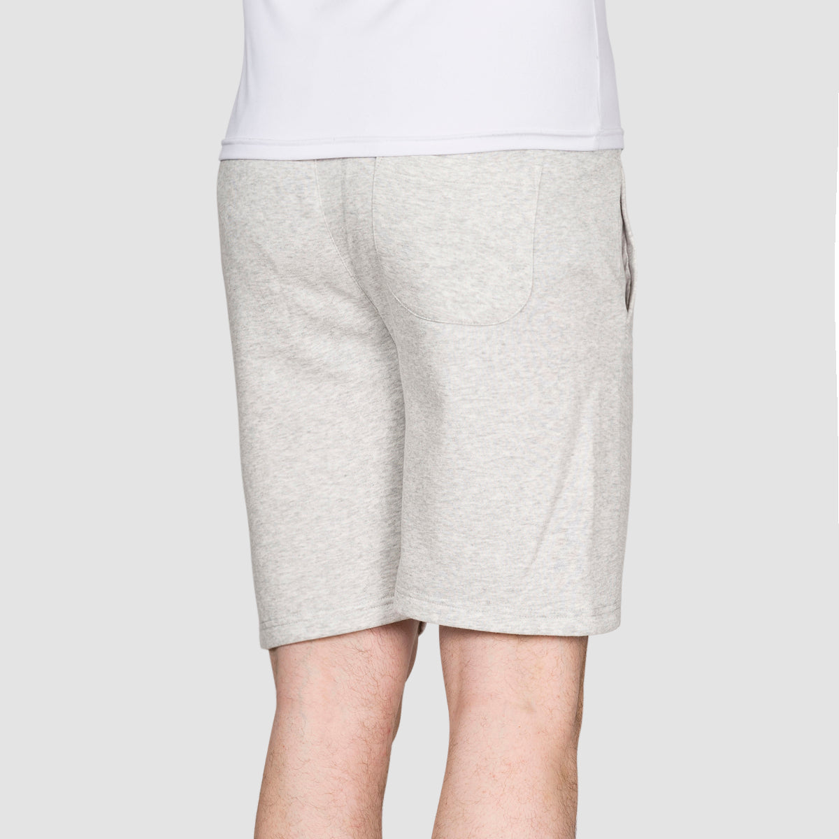 DC Rebel Sweat Shorts Light Grey Heather