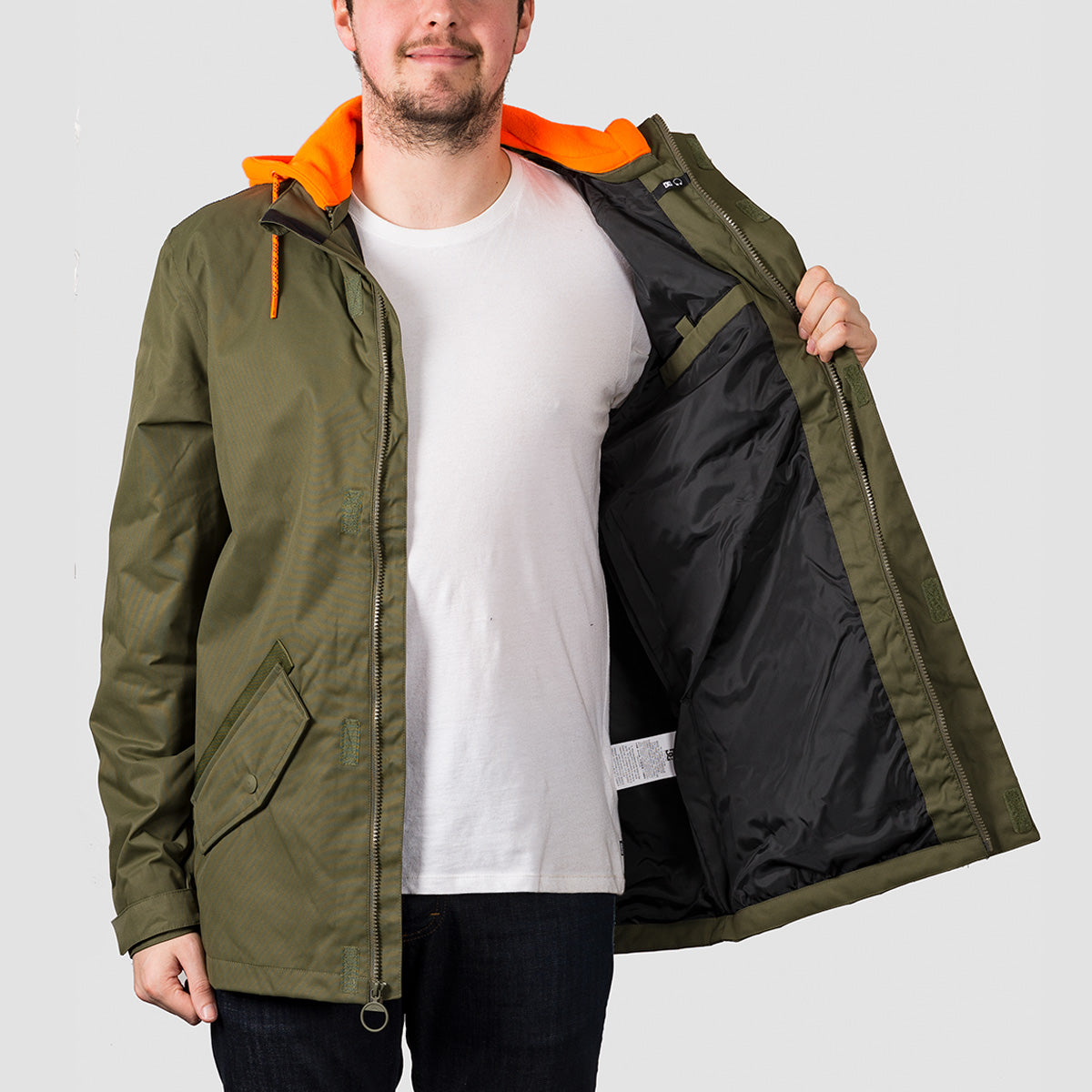 DC Union Snow Jacket Olive Night