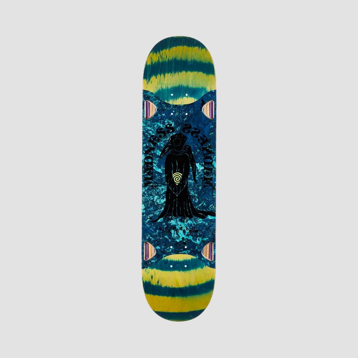Madness Birdie R7 Rip Slick On Middle Section Skateboard Deck Alex Perelson - 8.375"