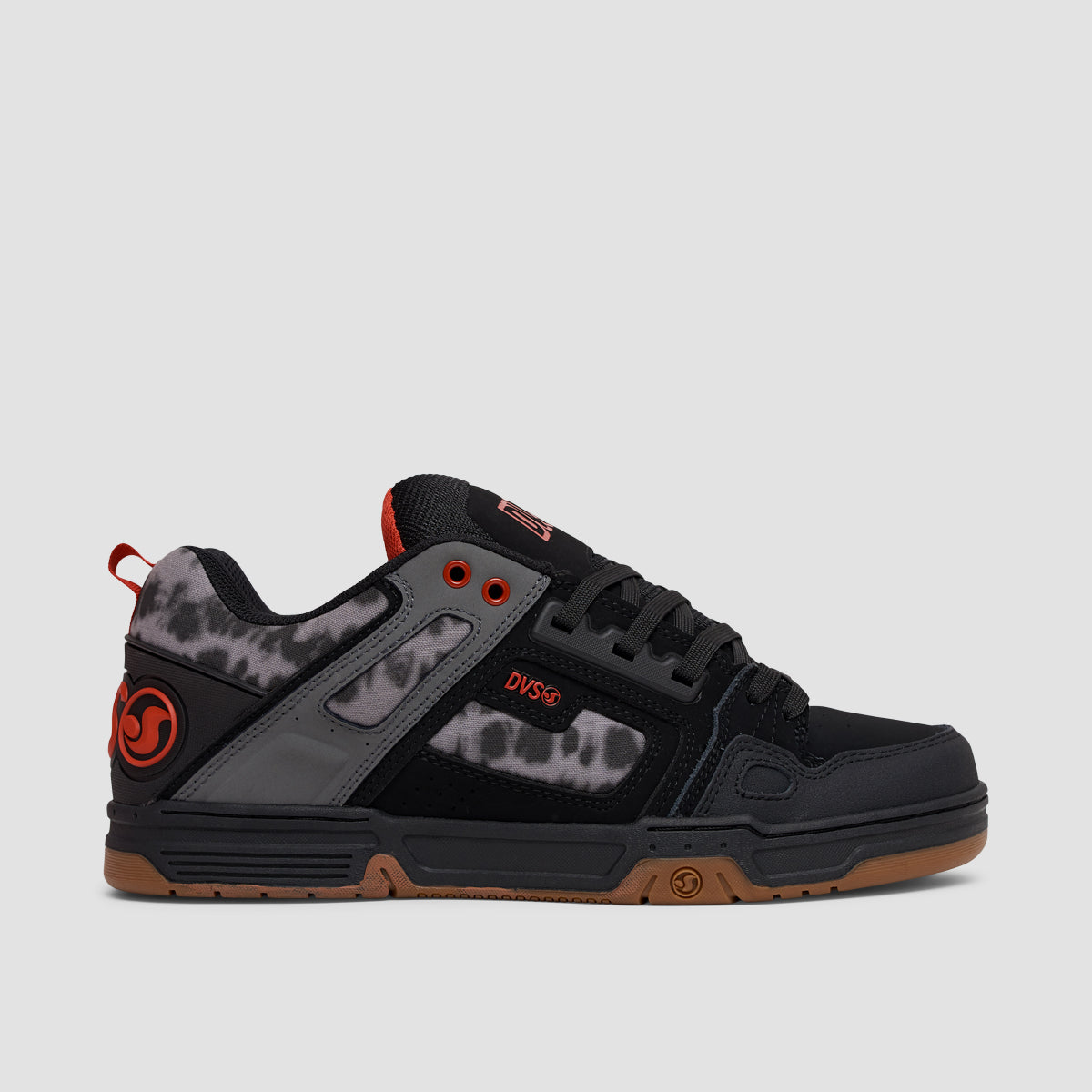 DVS Comanche Shoes - Black/Charcoal/Print Nubuck