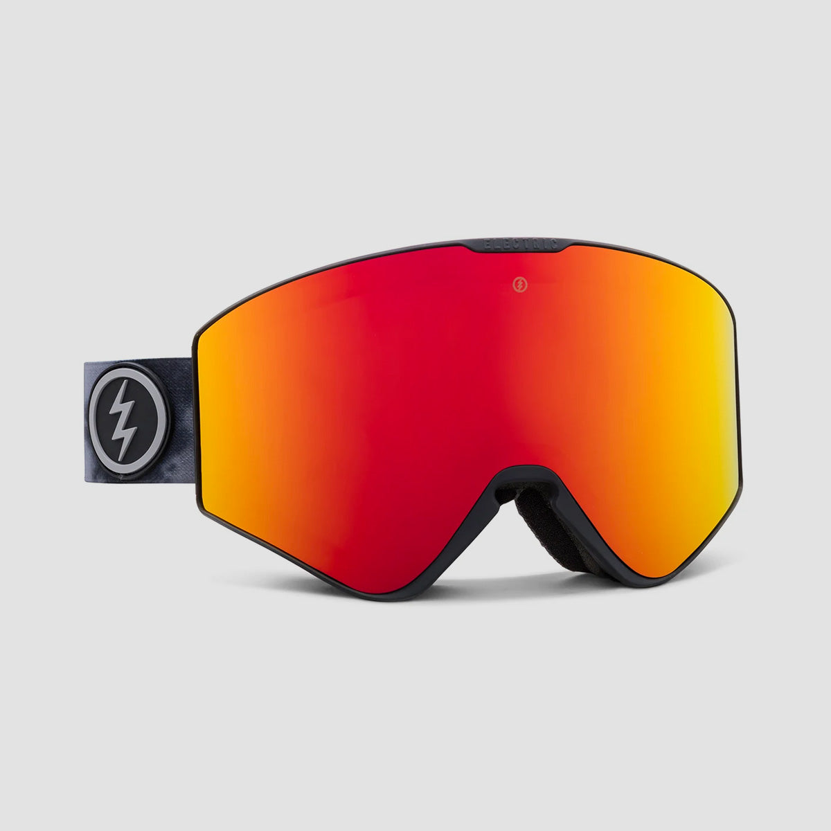 Electric Kleveland II Snow Goggles Black Acid/Red Chrome With Bonus Lens