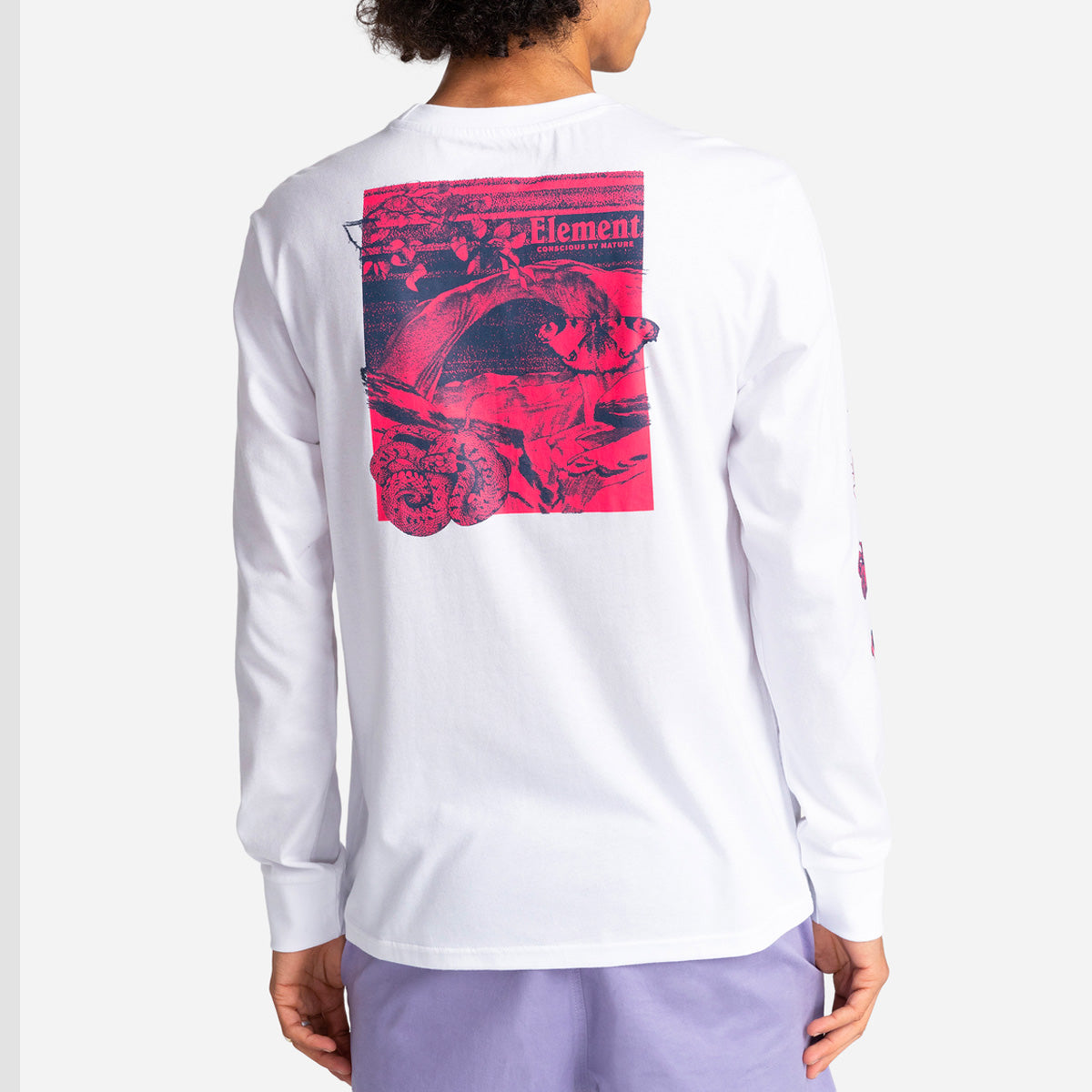 Element Catron Longsleeve T-Shirt Optic White