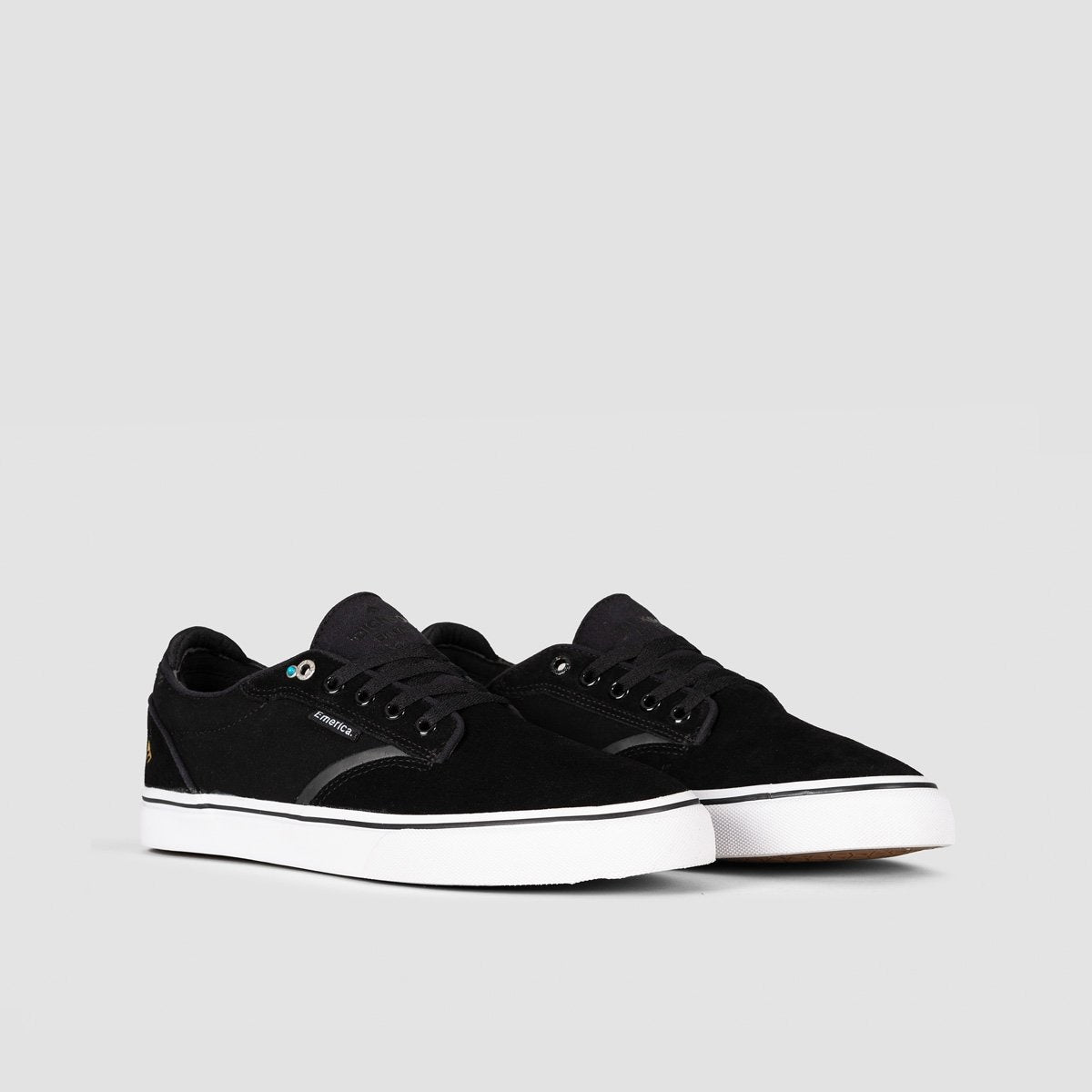 Emerica Dickson Black/White/Gold - Footwear