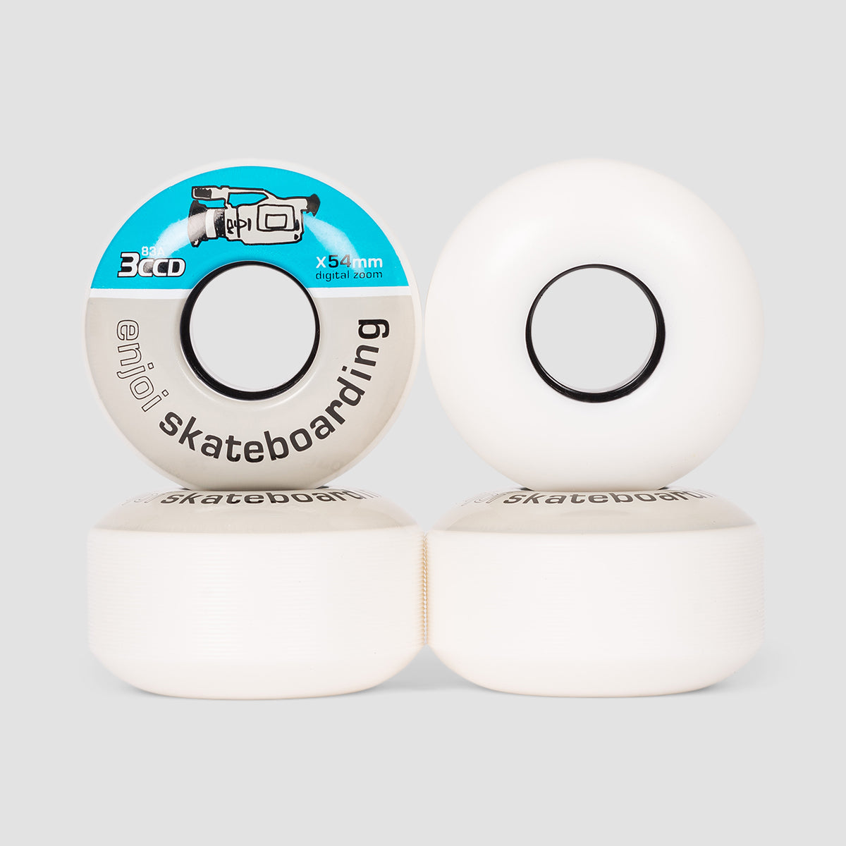 Enjoi VX-54 Skateboard Wheels Grey 54mm