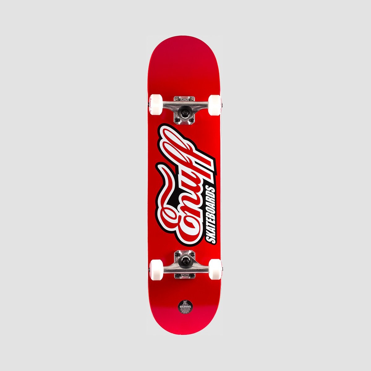 Enuff Classic Logo Pre-Built Complete Red - 7.75 - Skateboard