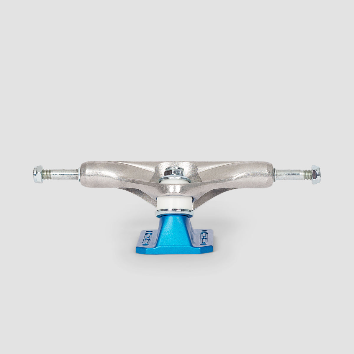 Enuff Decade Pro Satin 139 Skateboard Trucks 1 Pair Raw/Blue - 8"