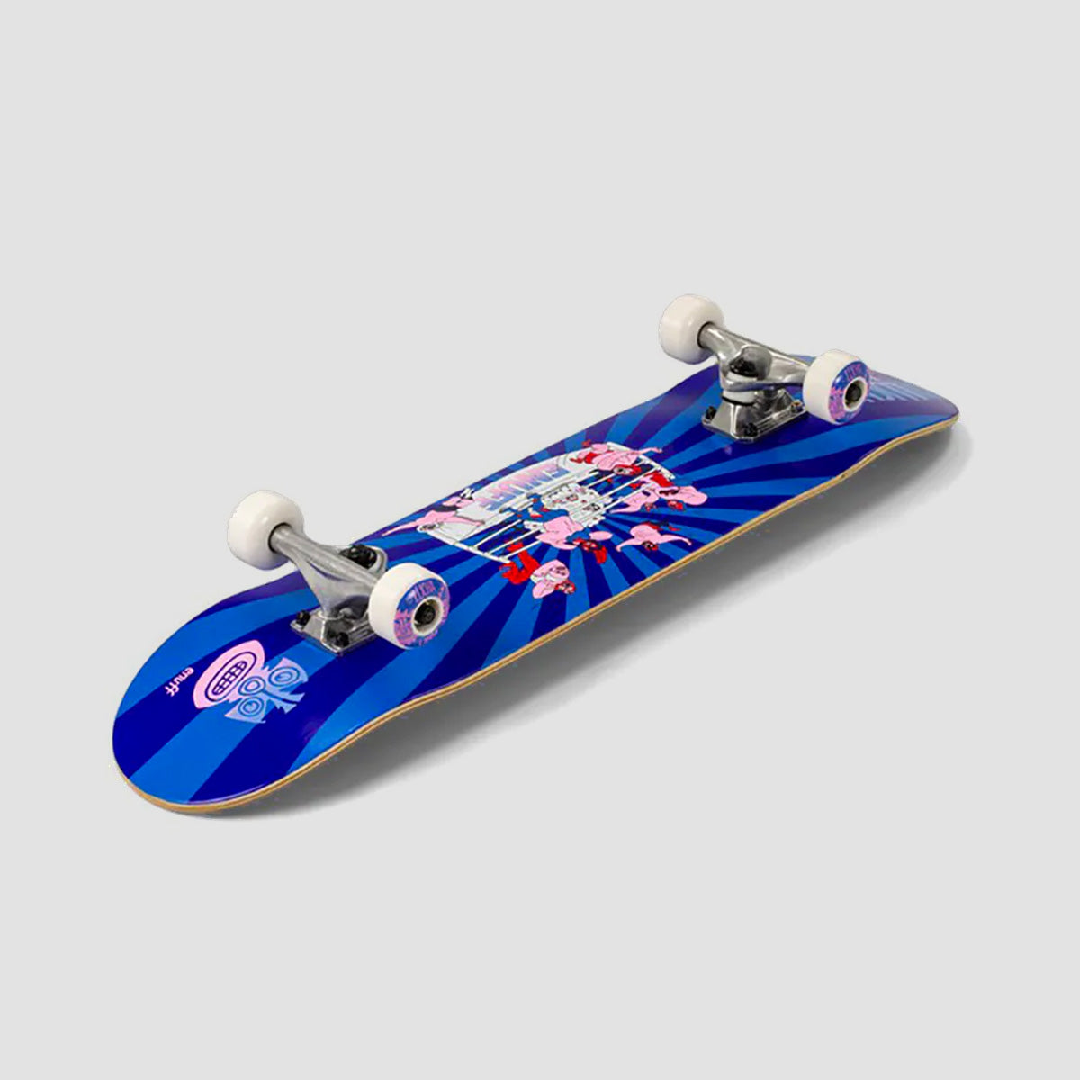 Enuff Lucha Libre Skateboard Blue/Blue - 7.75"