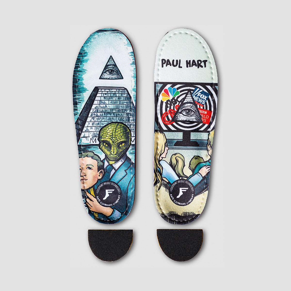 Footprint Gamechangers Orthotic Insoles Paul Hart Conspiracy