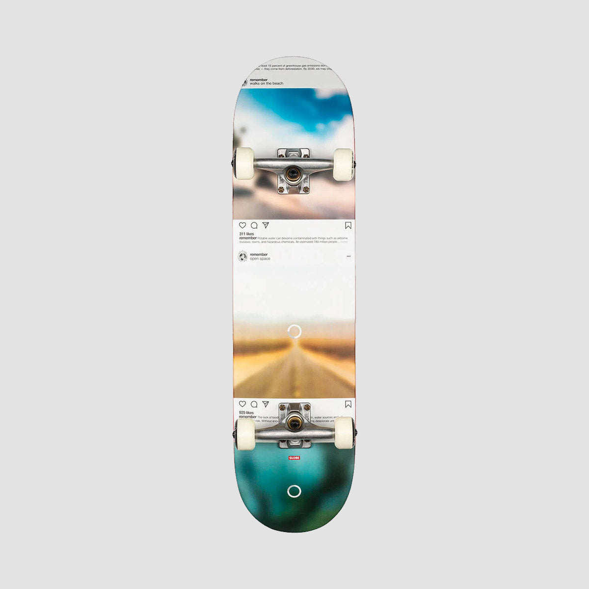 Globe G2 Sprawl Skateboard Disappearing Trees - 8.125"