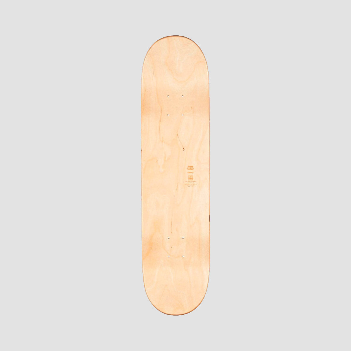 Globe Goodstock Skateboard Deck Off White - 8"