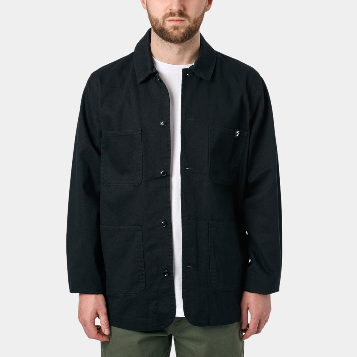 Mens black chore on sale jacket