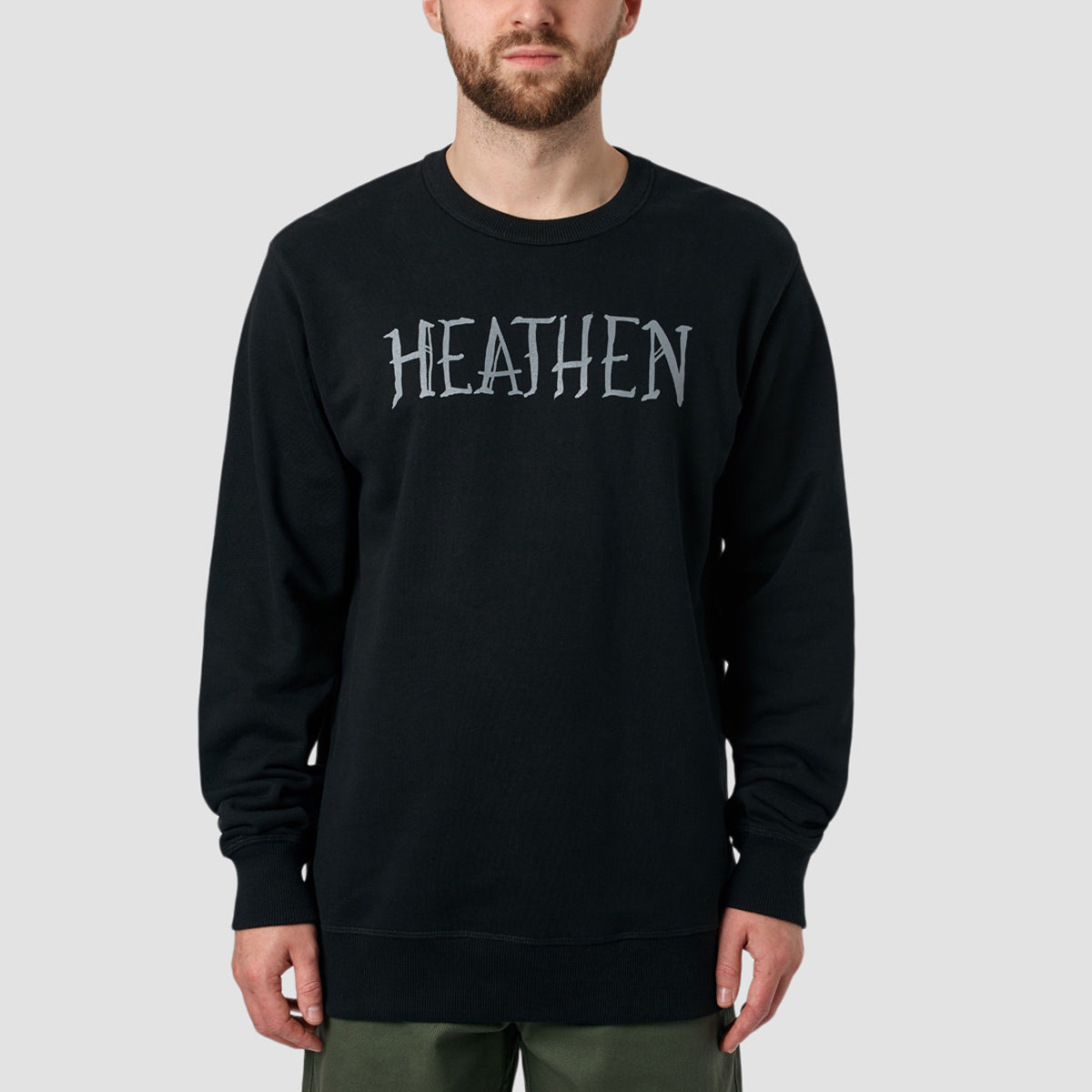 Heathen Void Crew Sweat Black