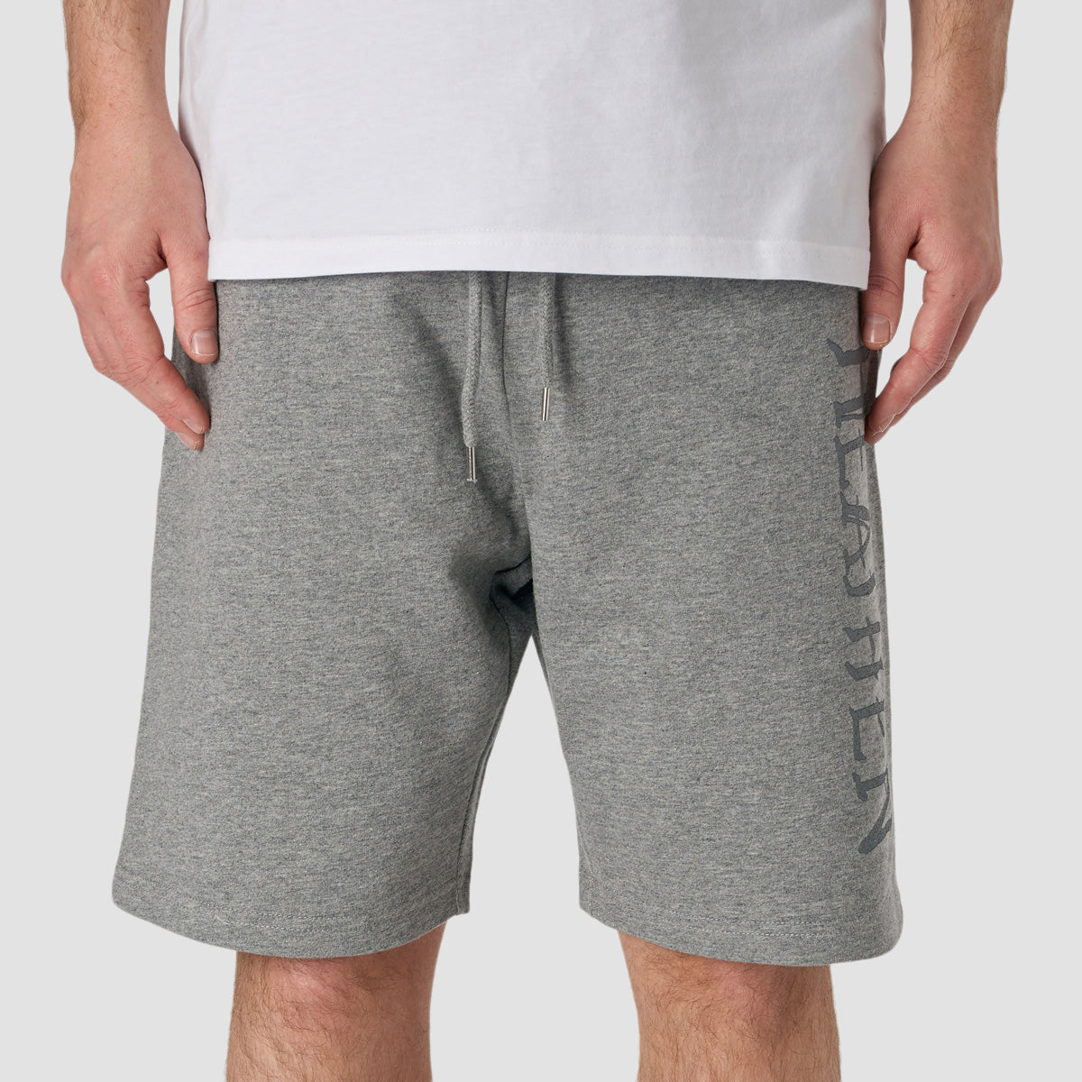 Heathen Void Sweat Shorts Steel Heather