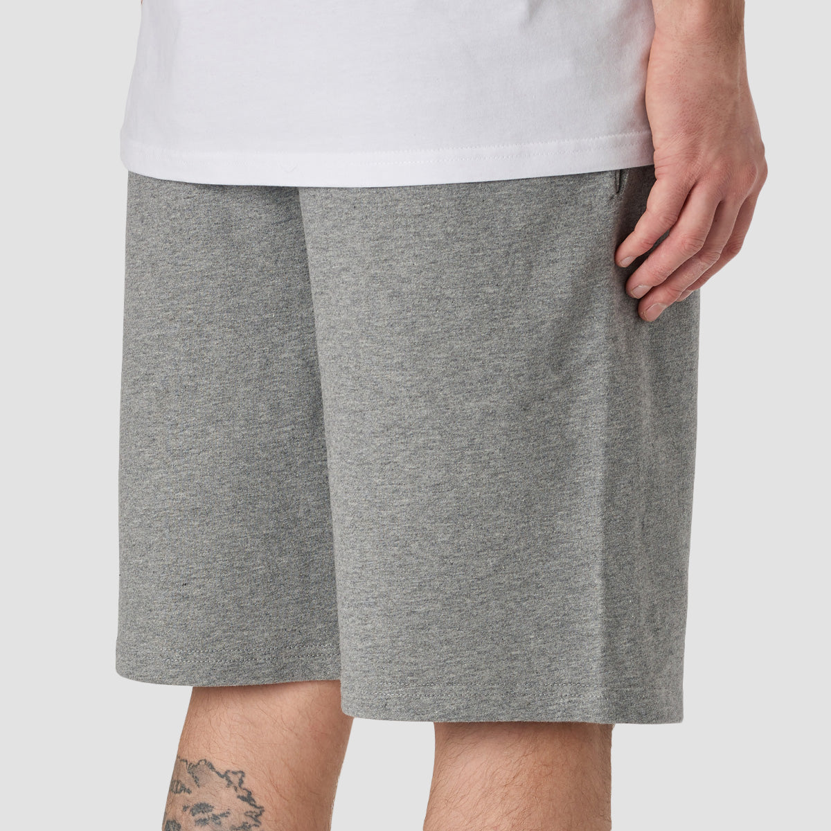 Heathen Void Sweat Shorts Steel Heather