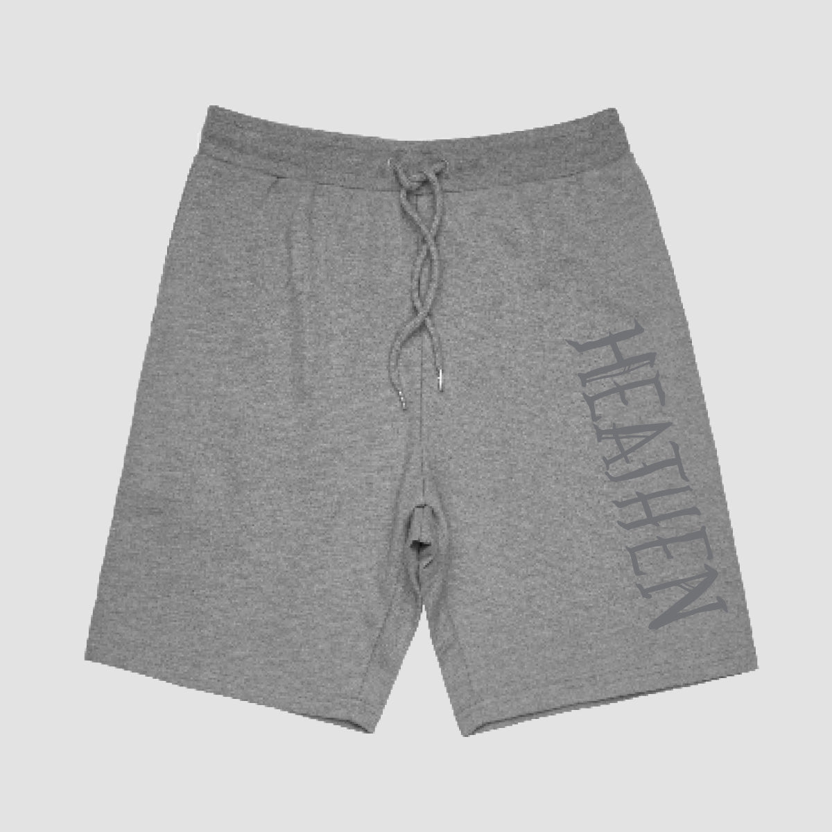 Heathen Void Sweat Shorts Steel Heather