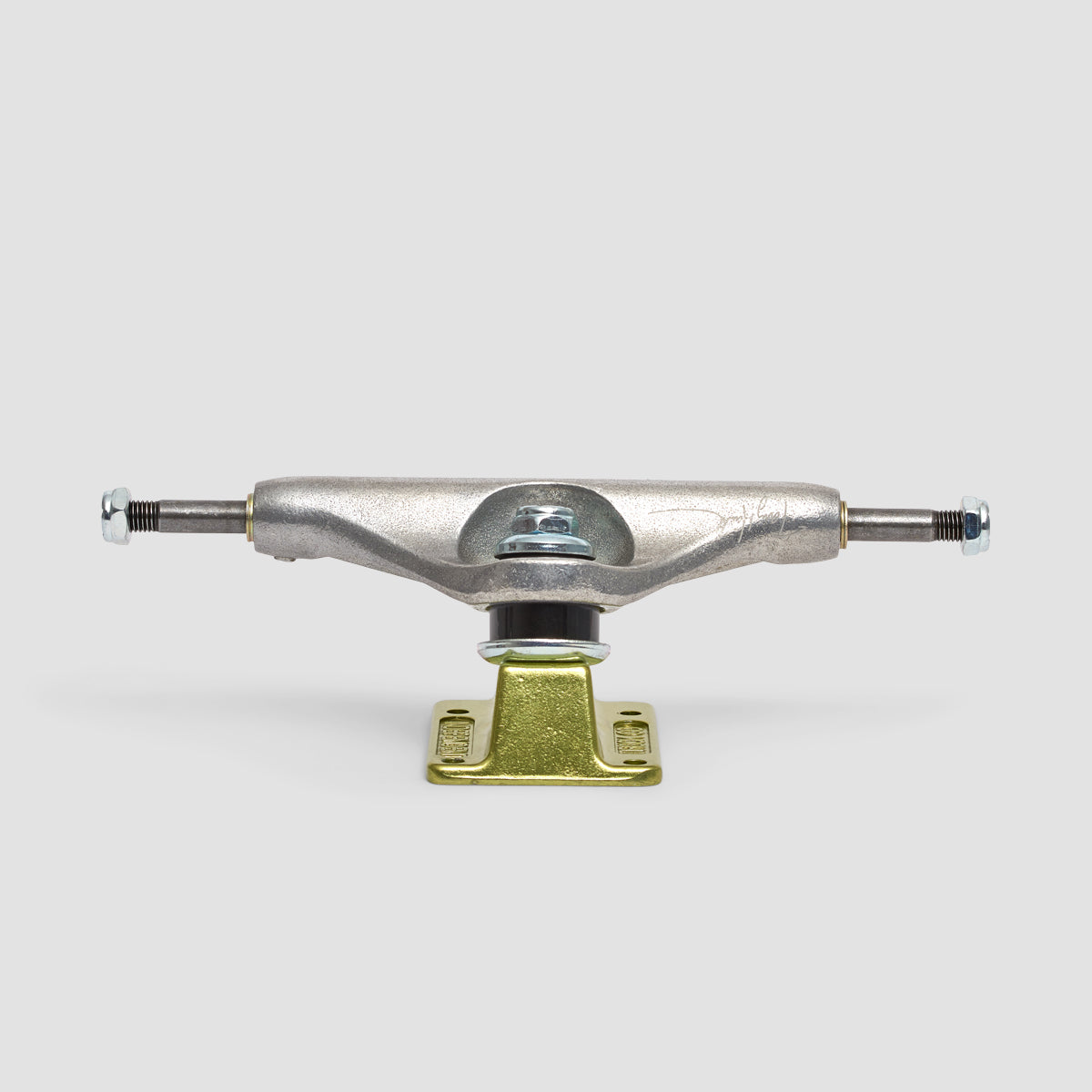 Independent Stage 11 144 Forged Hollow Tony Hawk Skateboard Trucks 1 Pair Silver/Green - 8.25"