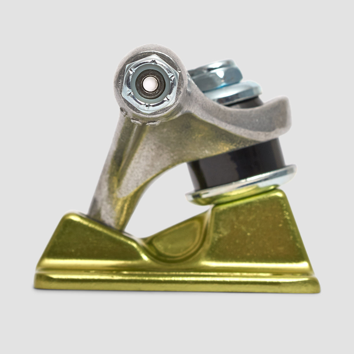 Independent Stage 11 144 Forged Hollow Tony Hawk Skateboard Trucks 1 Pair Silver/Green - 8.25"