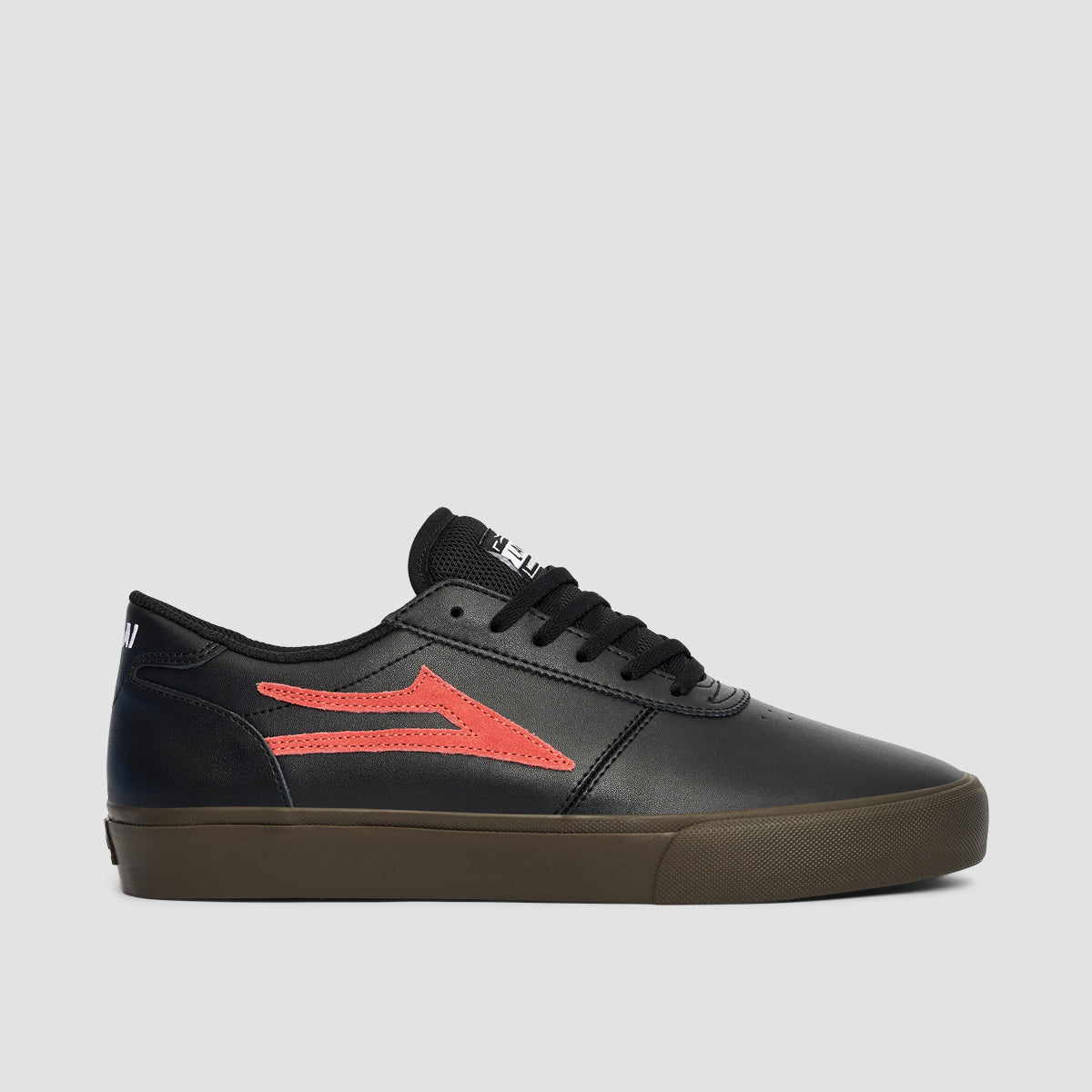 Lakai Manchester Shoes - Black/Dark Gum Leather