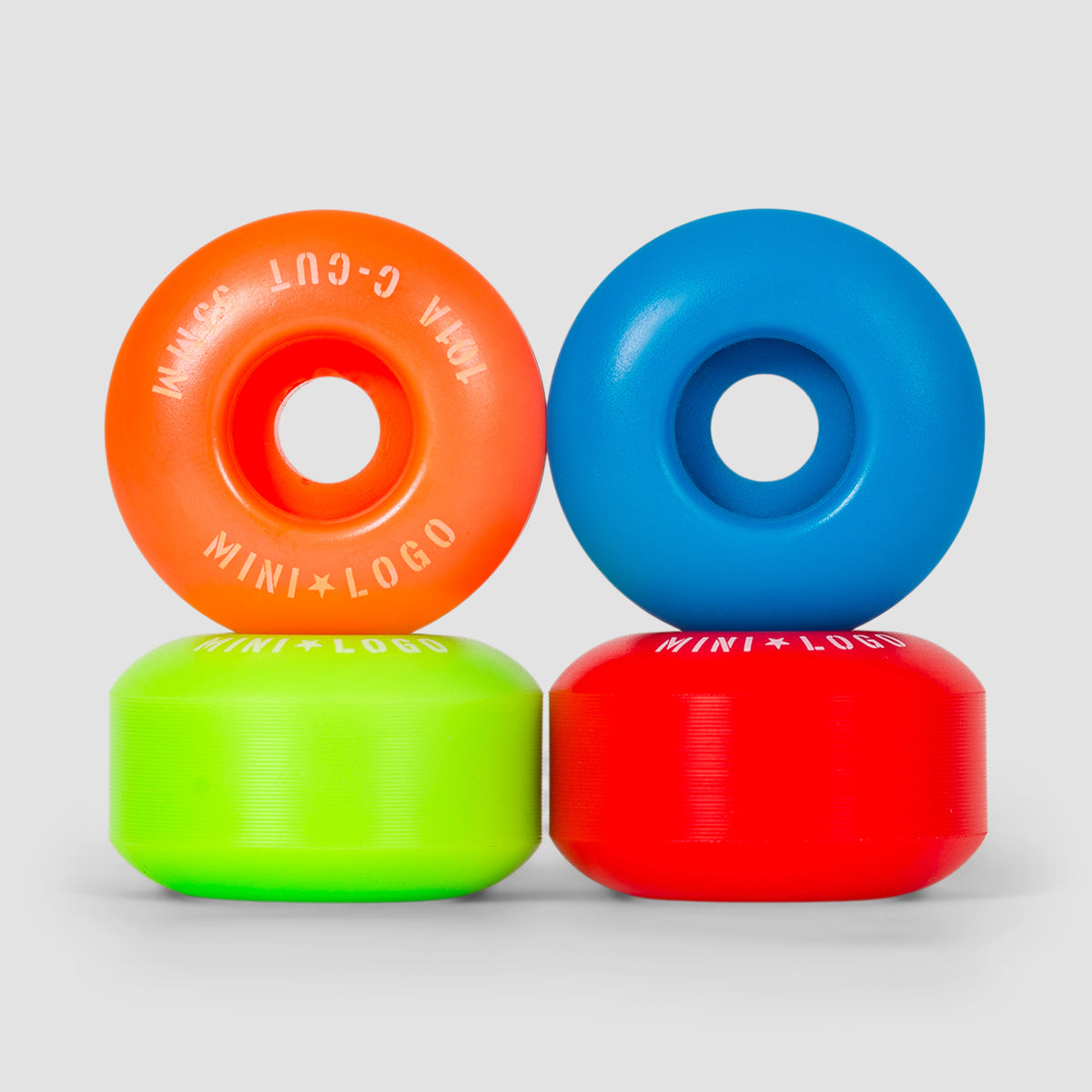 Mini Logo C-Cut 2 101a Skateboard Wheels Assorted 53"