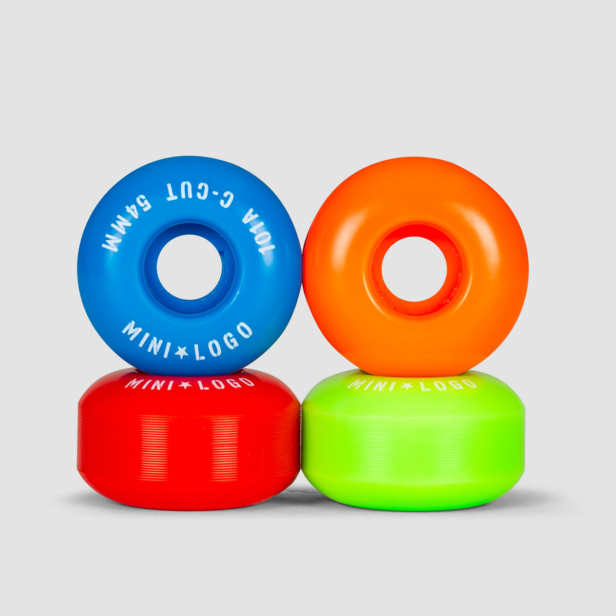 Mini Logo C-Cut 2 101a Skateboard Wheels Assorted 54mm