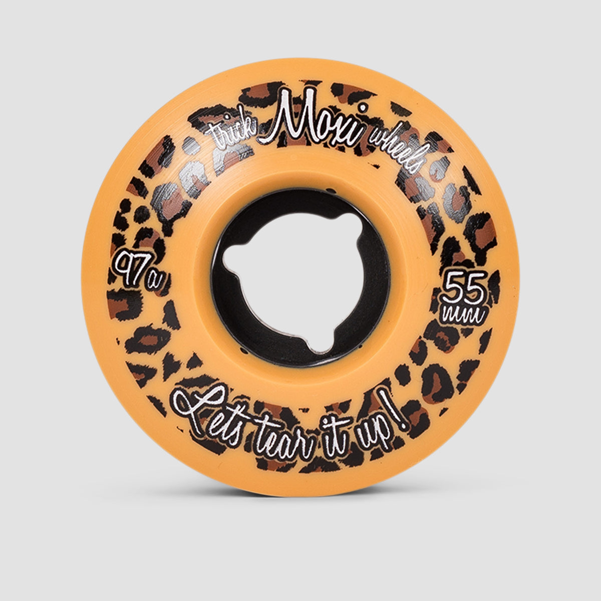 Moxi Trick Quad Wheels X4 Cream/Tan 55mm