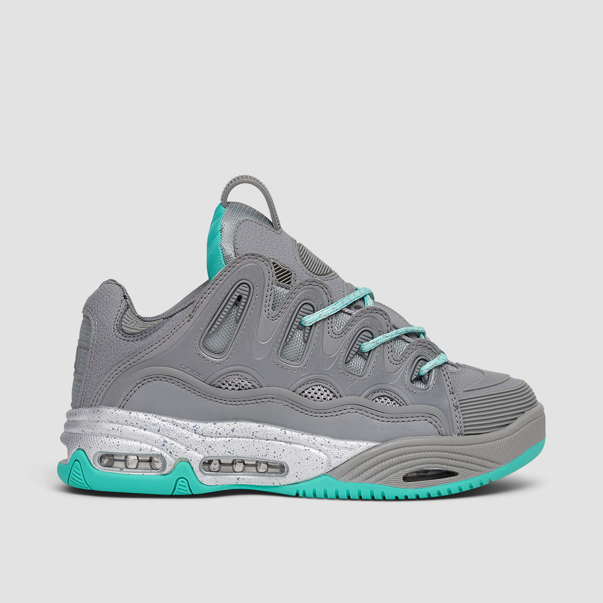 Osiris D3 2001 Shoes Grey/Seafoam Kids