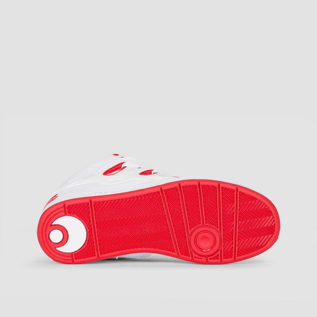 Osiris D3H White/Red/White - Kids - Footwear