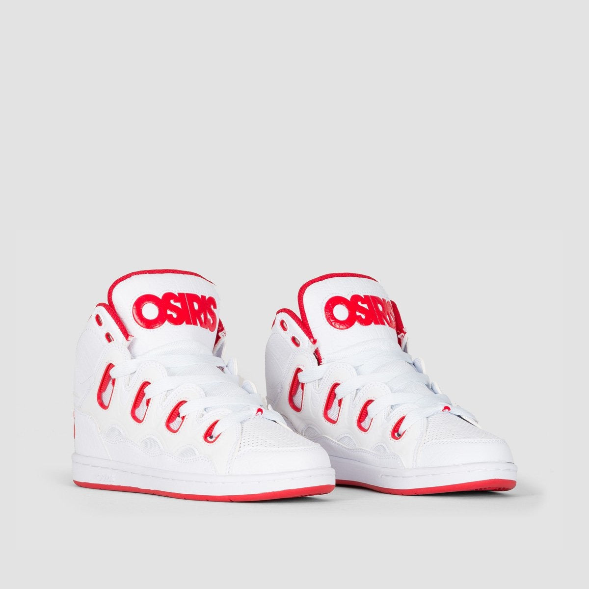 Osiris D3H White/Red/White - Kids - Footwear