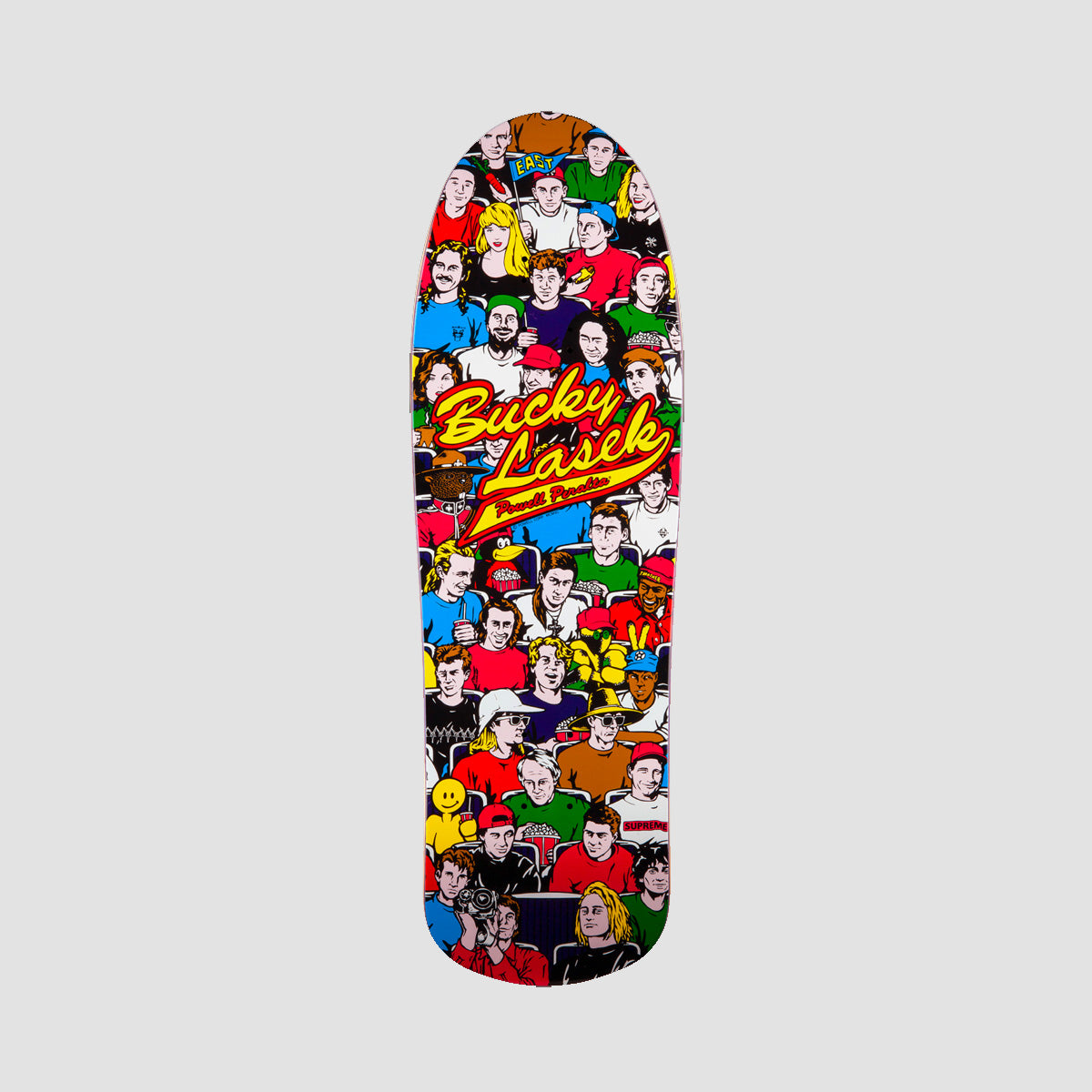 Powell Peralta Bucky Lasek Stadium 299 Skateboard Deck Purple - 9.82"