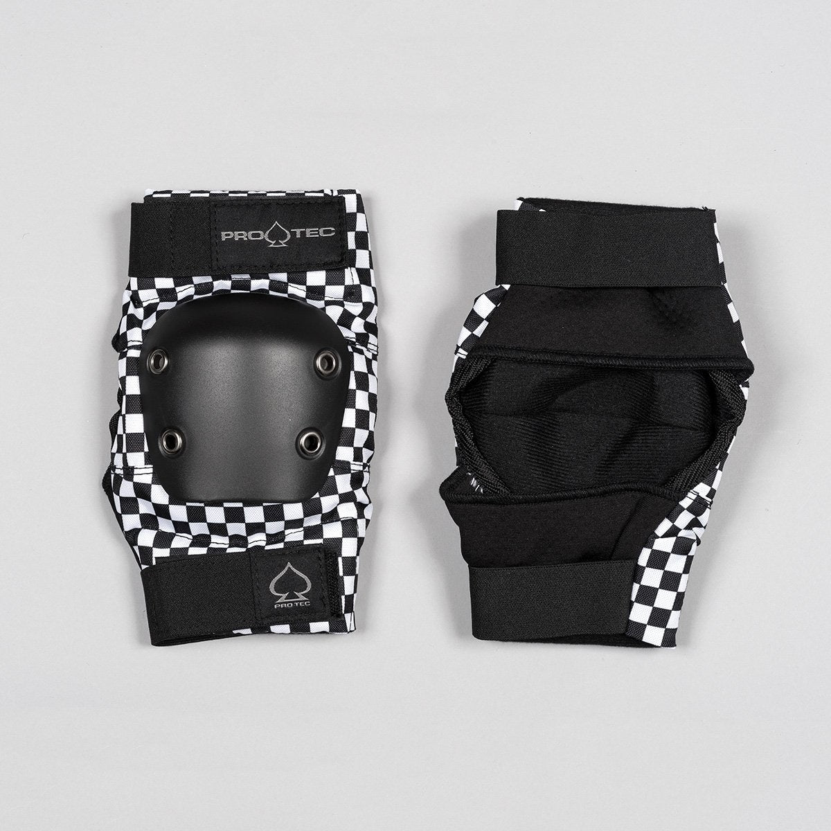 Protec Street Elbow Pads Checker Black/White - Safety Gear