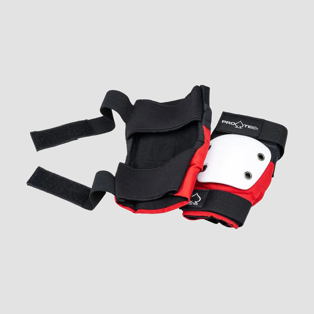 Protec Street Elbow Pads Red/White/Black - Kids