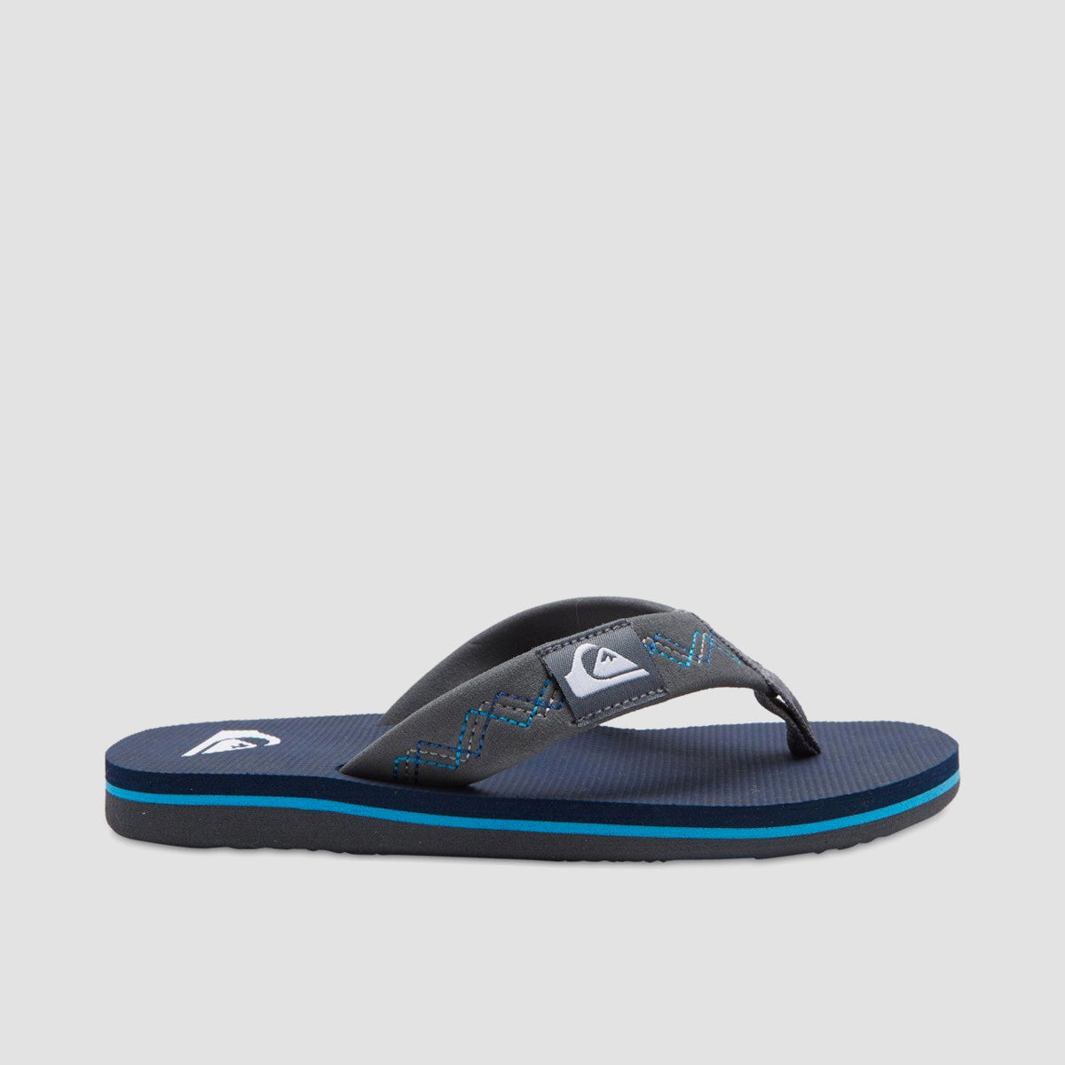 Quiksilver Molo Stitchy Sandals Grey/Blue/Blue - Kids