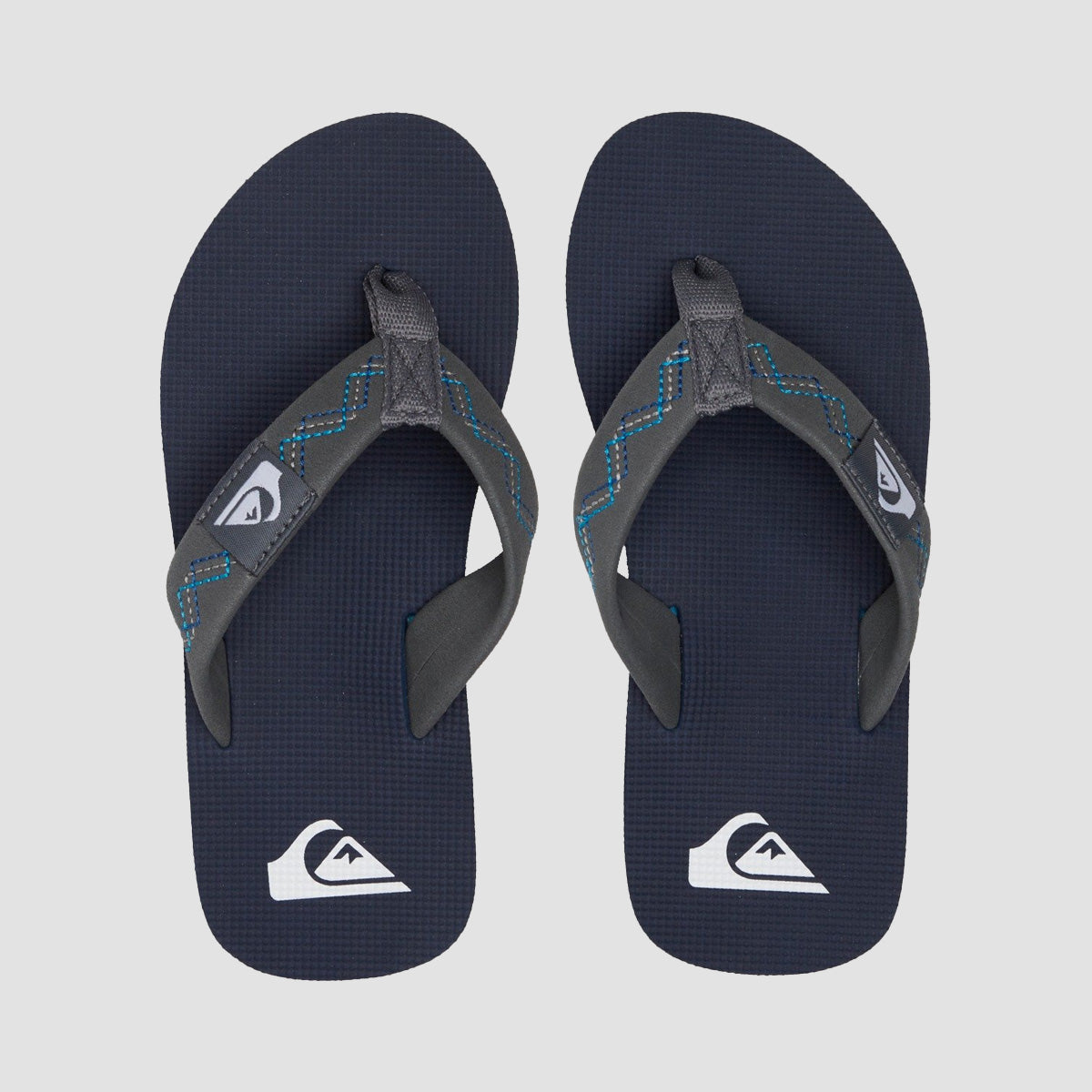 Quiksilver Molo Stitchy Sandals Grey/Blue/Blue - Kids