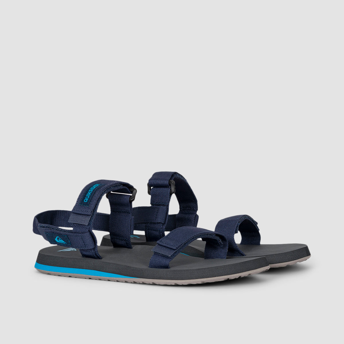 Quiksilver Monkey Caged Sandals Blue/Grey/Blue - Kids
