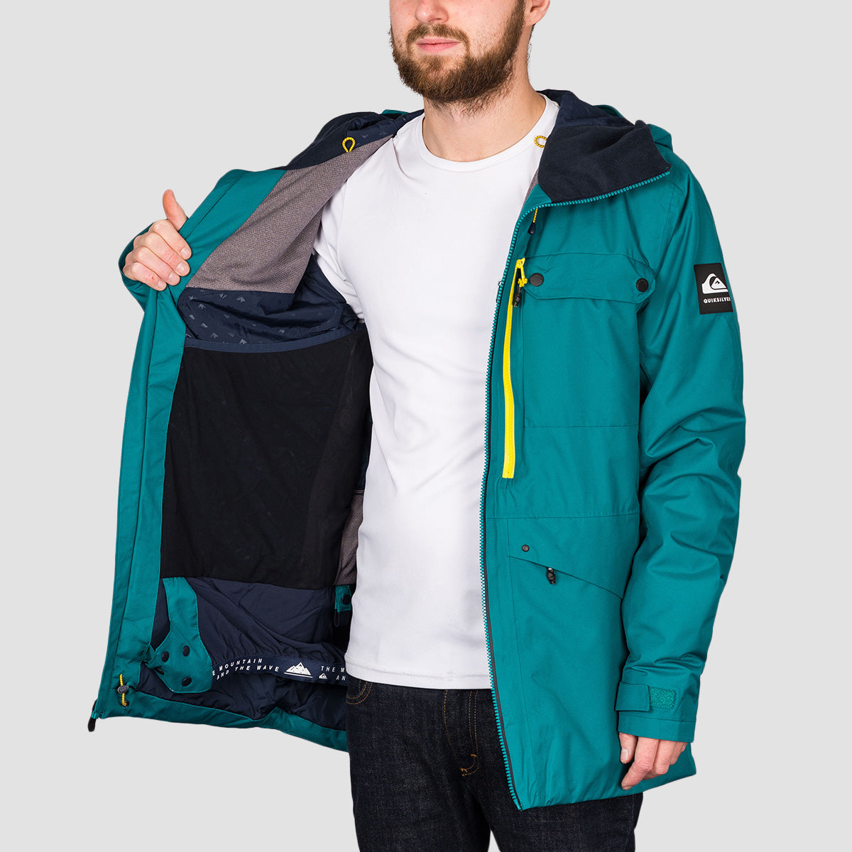 Quiksilver Snowspindye Snow Jacket Everglade