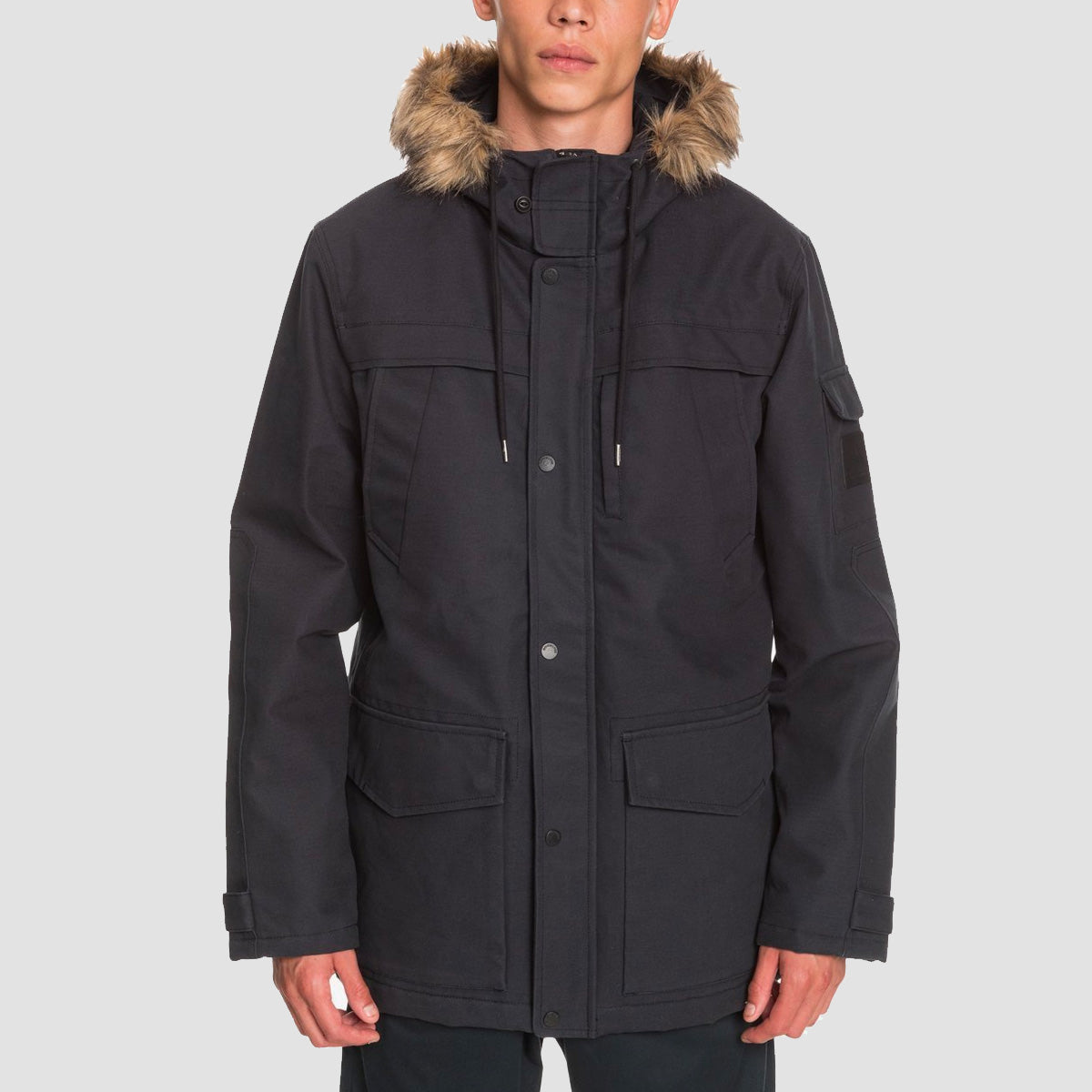 Quiksilver Storm Drop 5K Parka Jacket Black - Main Image