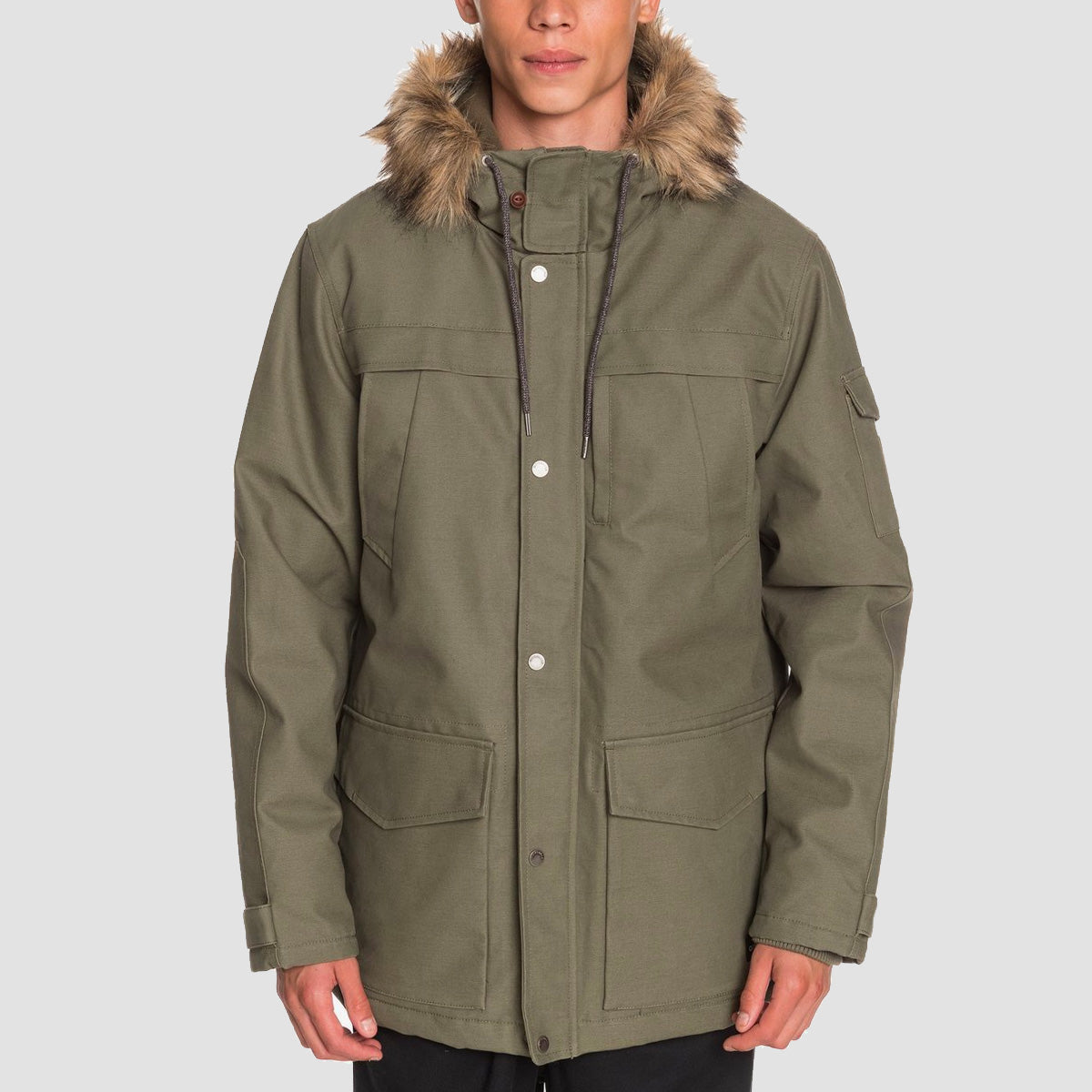 Quiksilver Storm Drop 5K Parka Jacket Kalamata