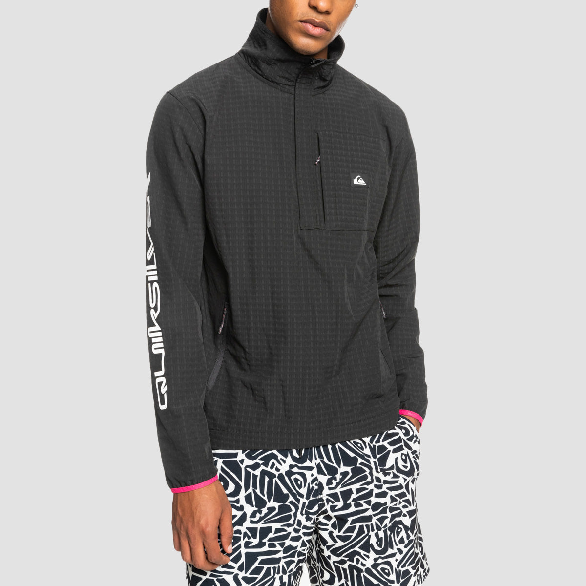 Quiksilver The Endurance Half-Zip Sweatshirt Phantom