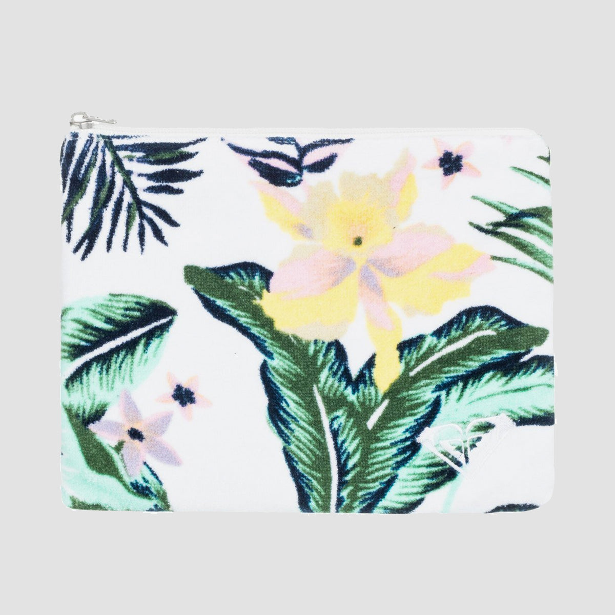 Roxy Friday In Love Bikini Bag Bright White Praslin - Womens