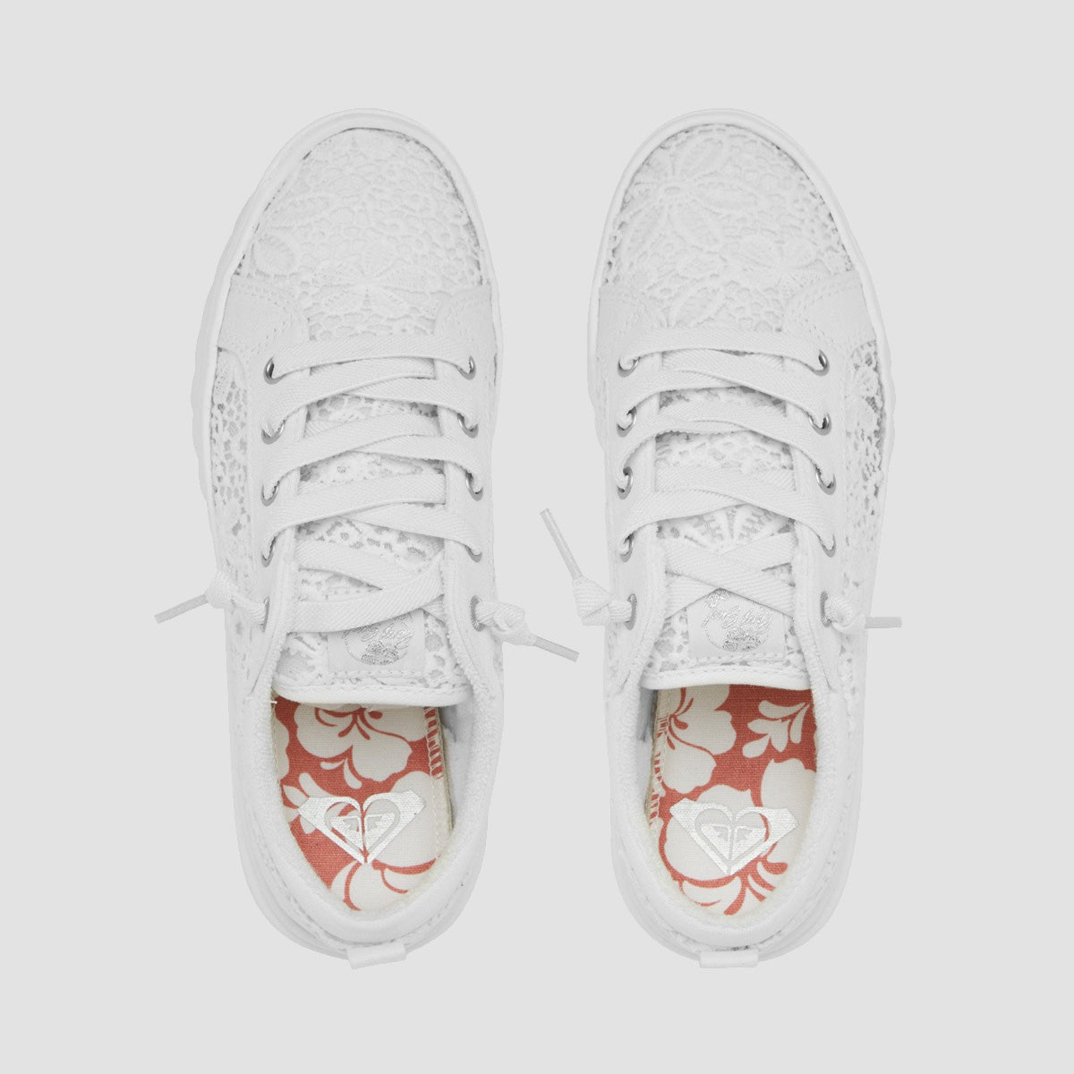Roxy Sheilahh Shoes - Ash/White - Womens