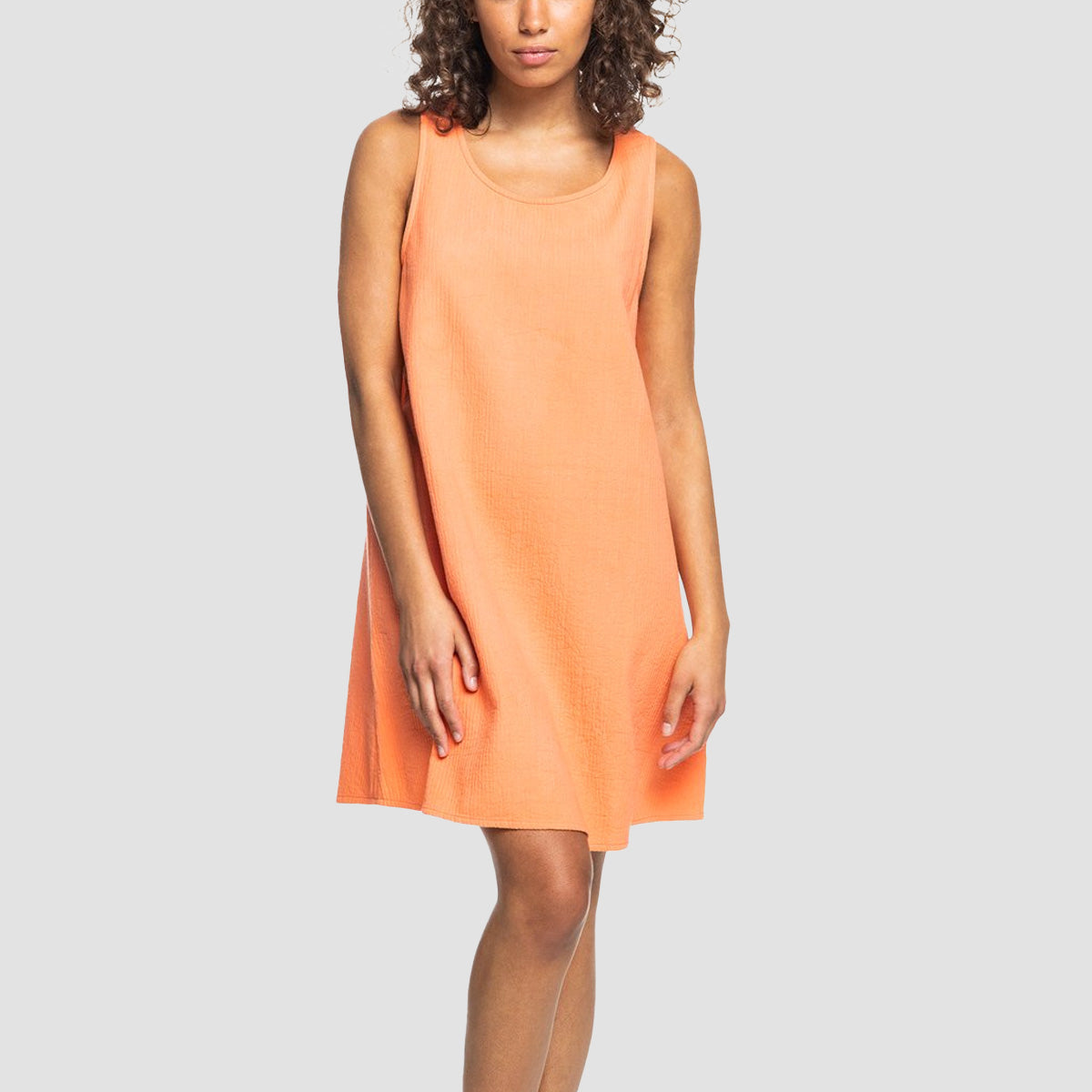 Roxy Sweet Wishes Sleeveless Dress Fusion Coral - Womens