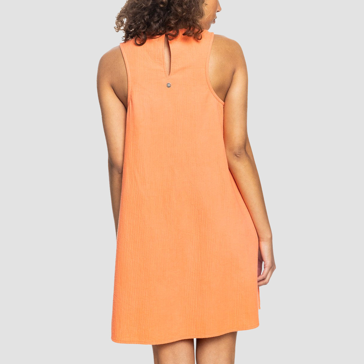 Roxy Sweet Wishes Sleeveless Dress Fusion Coral - Womens