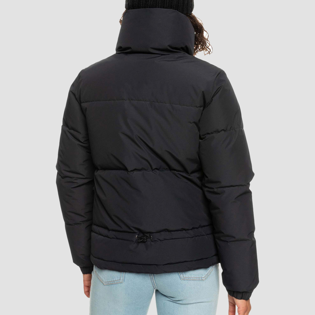 Roxy Winter Rebel 10K Bomber Jacket True Black - Womens