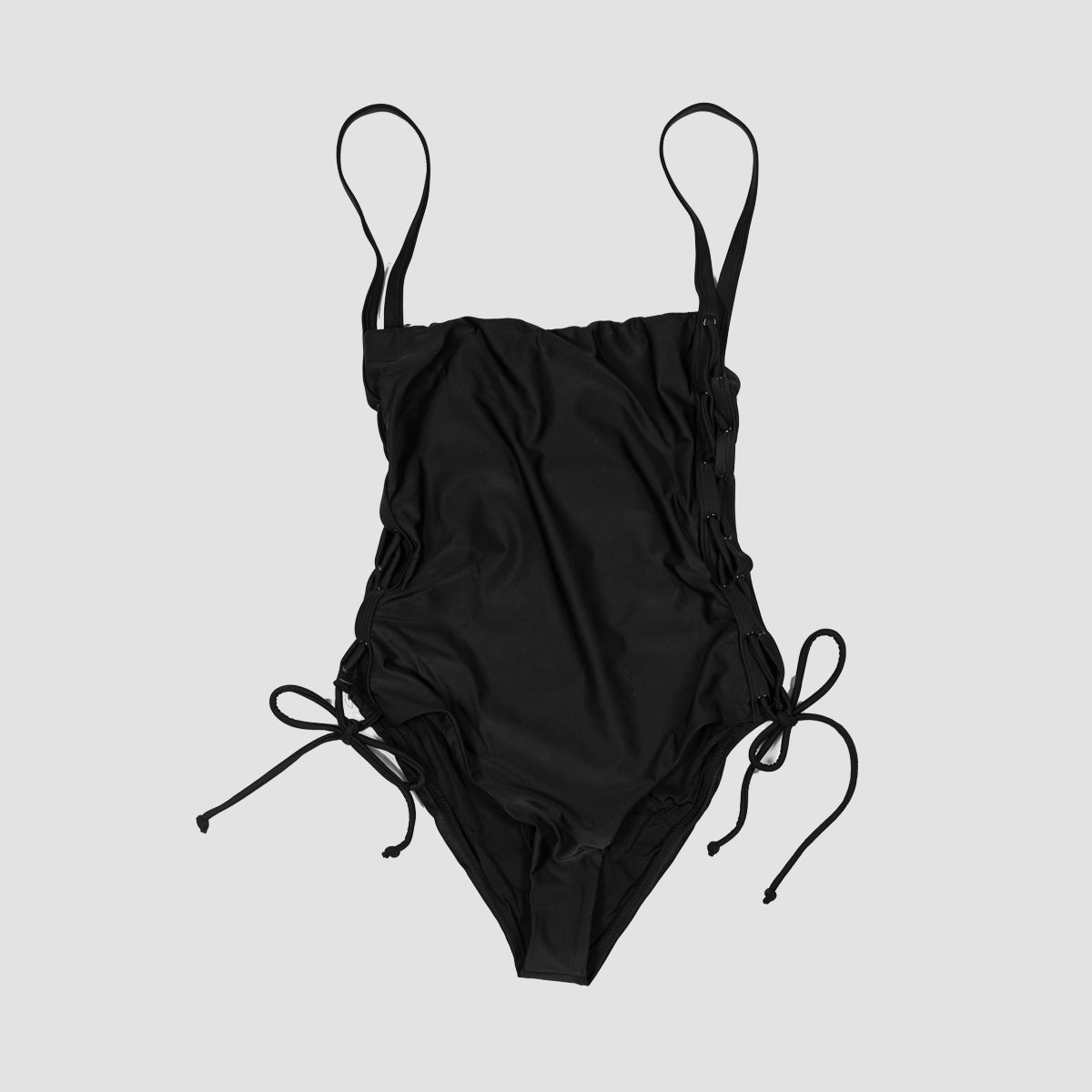 RVCA Beau One Piece Swimsuit Black - Womens